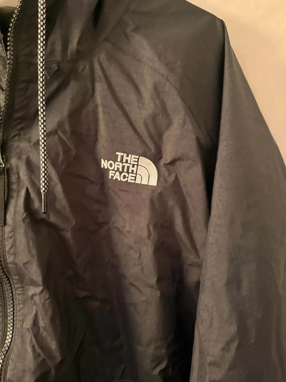 The North Face black hooded